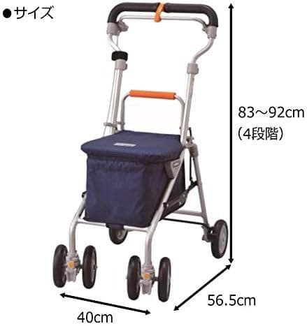 【美品】ウィズワン ライトミニ アンジェレッタ　シルバーカー