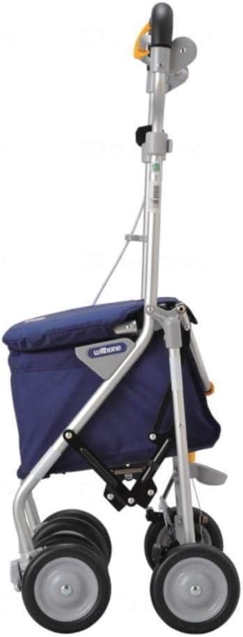 【美品】ウィズワン ライトミニ アンジェレッタ　シルバーカー