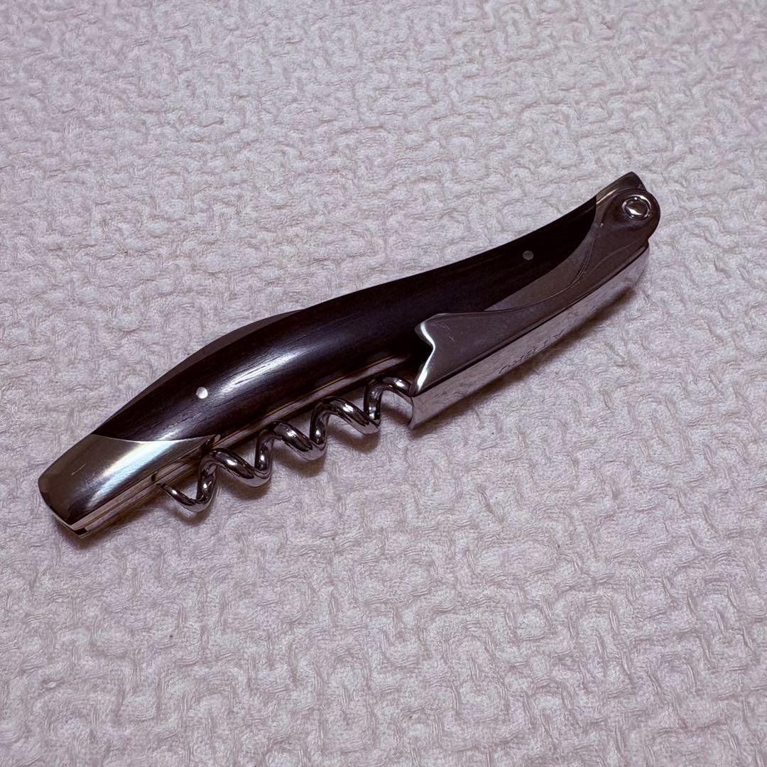 《美品》SK-3 黒檀 ソムリエナイフ / 高級木製ハンドル ワインオープナー