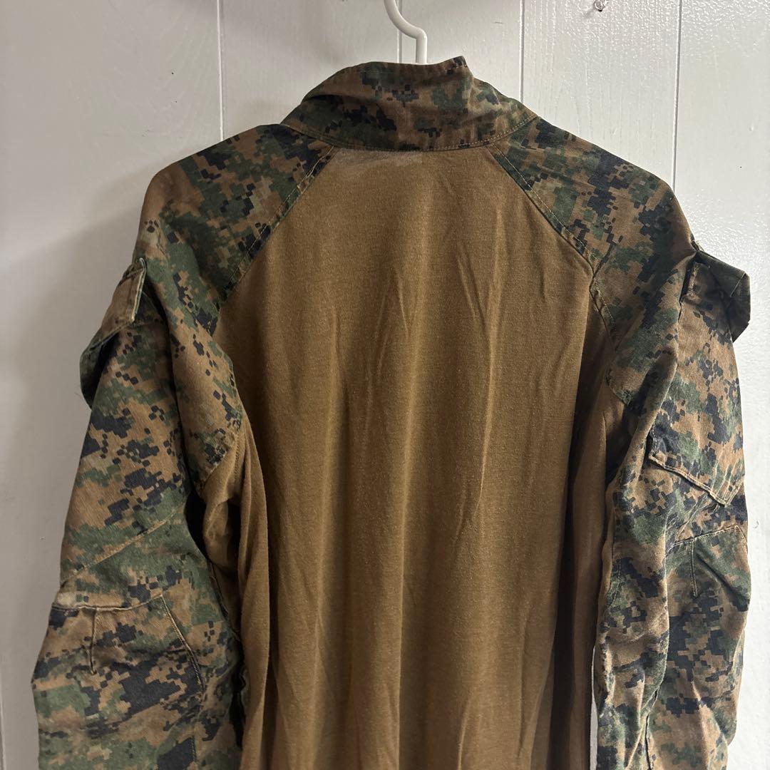 米軍　実物　FR COMBAT SHIRT WOODLAND MEDIUM ②