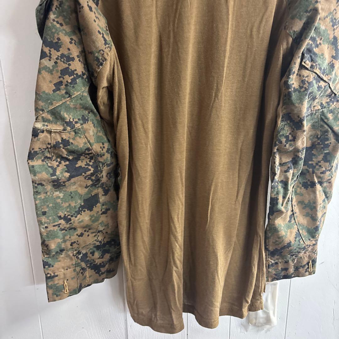 米軍　実物　FR COMBAT SHIRT WOODLAND MEDIUM ②