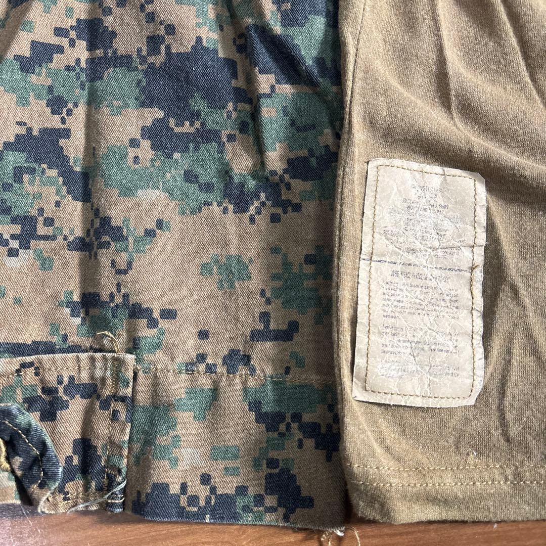 米軍　実物　FR COMBAT SHIRT WOODLAND MEDIUM ②