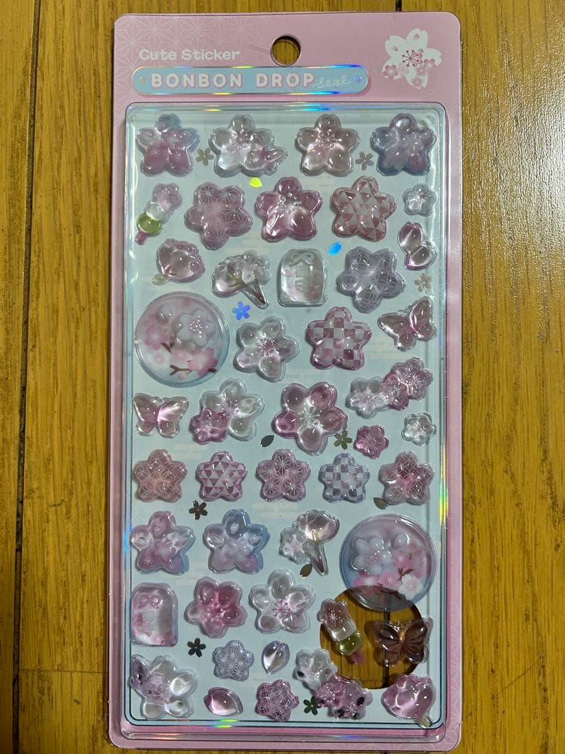 早い者勝ち！正規品 ボンボンドロップシール 新作 和柄 8種