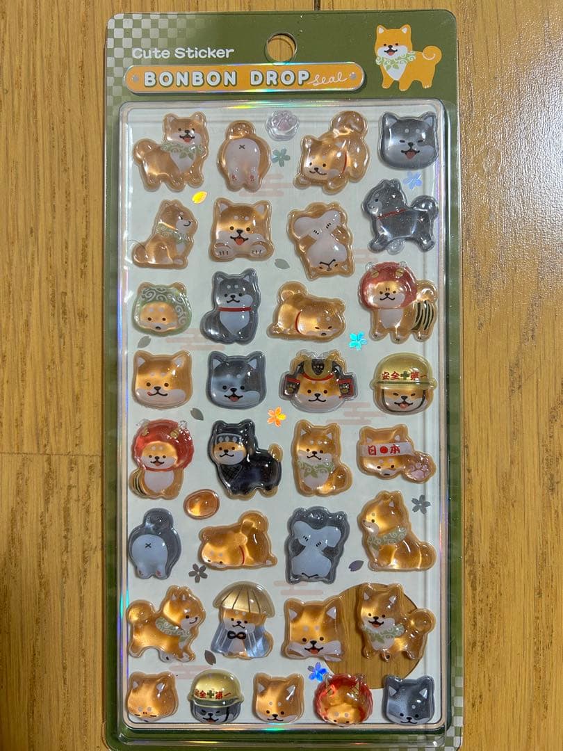 早い者勝ち！正規品 ボンボンドロップシール 新作 和柄 8種