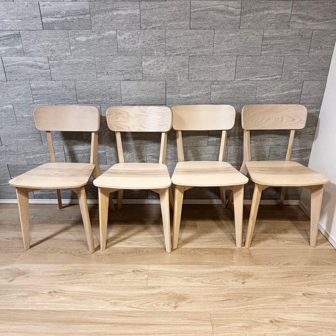 IKEA ダイニングチェア LISABO リーサボー4脚セット