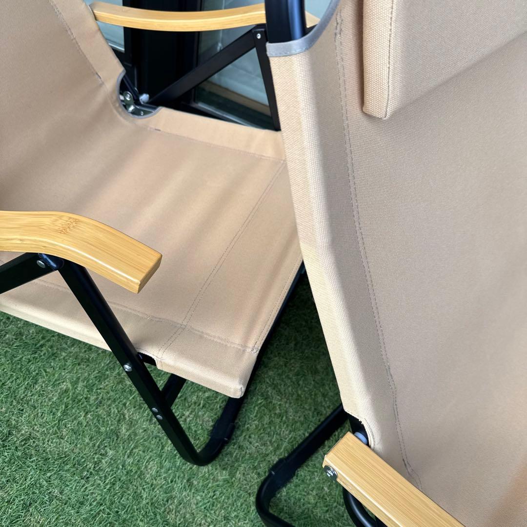 オンウェー コンフォートローチェア2脚セット 専用バッグ、シートカバー付き