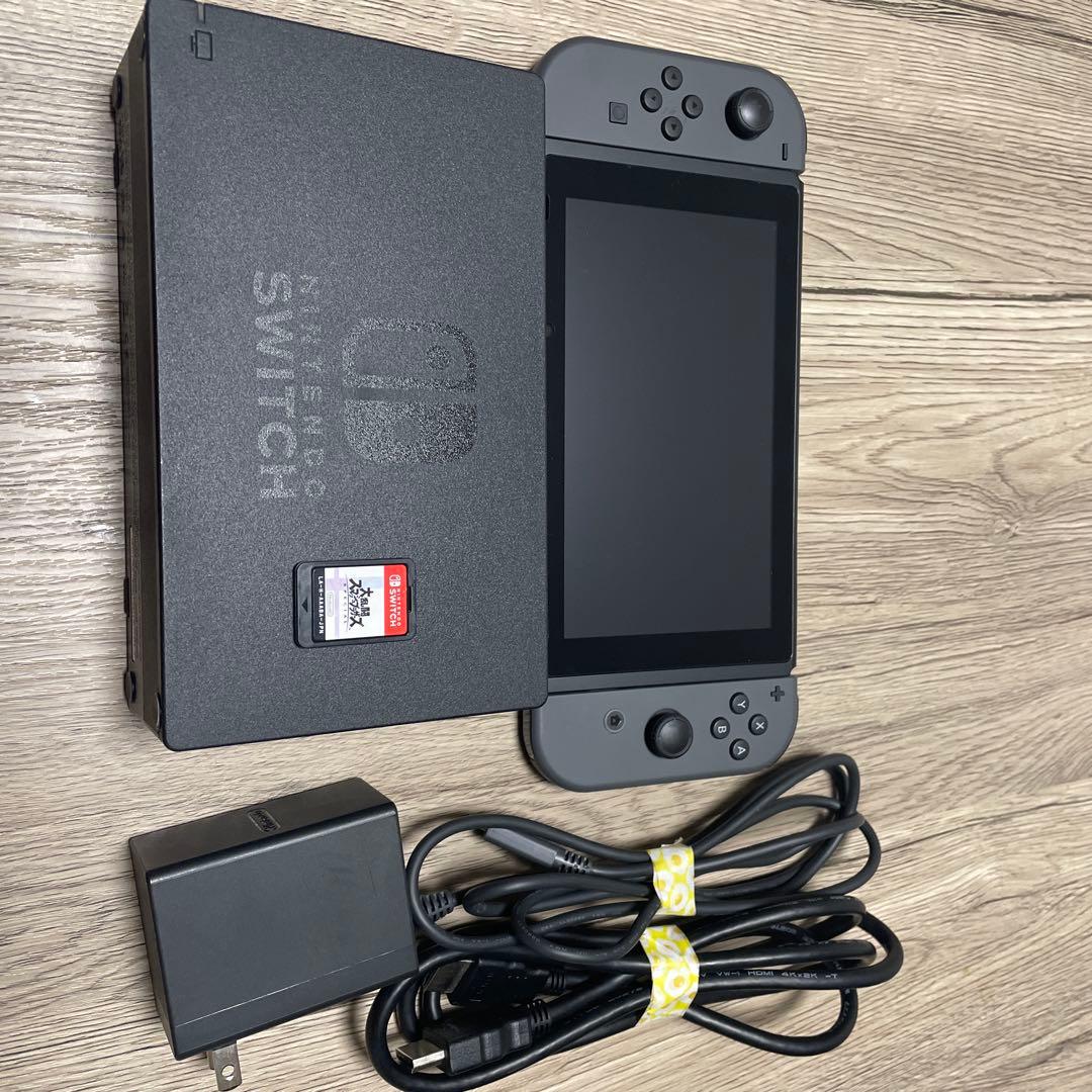 Nintendo Switch グレー 本体 ACアダプター付き