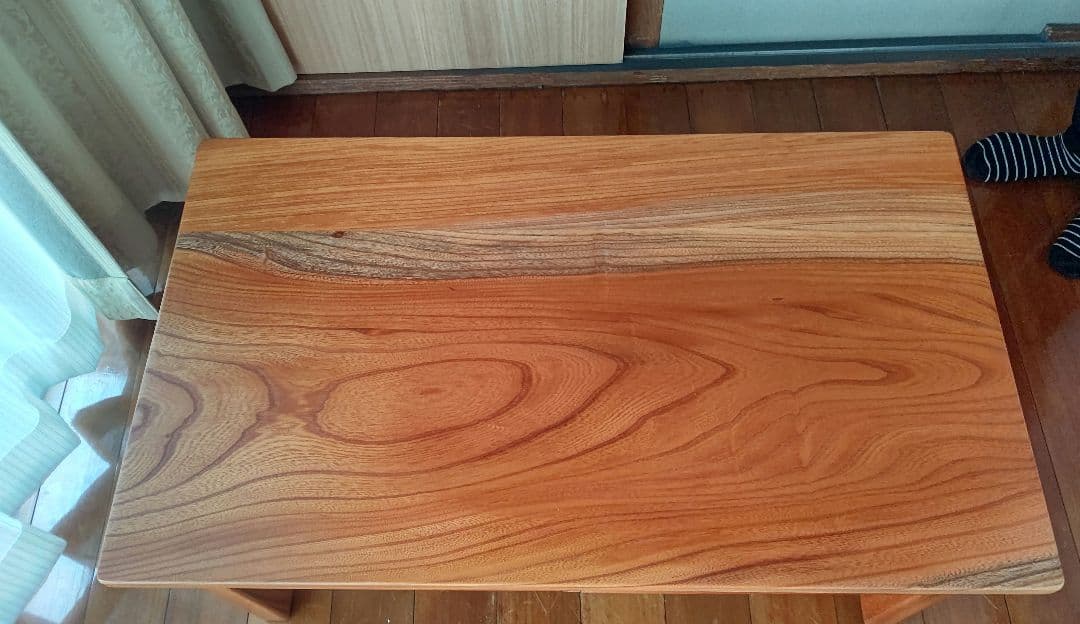 値下げ！昭和レトロ 古家具 木製　　けやき　座机　文机　書机　アンティーク