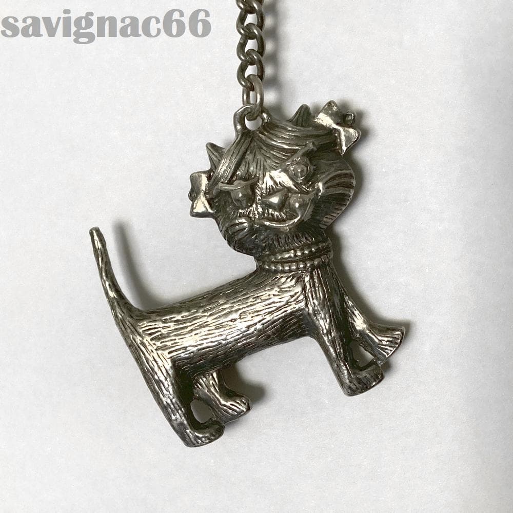 60s フレンチキーホルダー メタル Unimel ネコ 猫 フィギュア