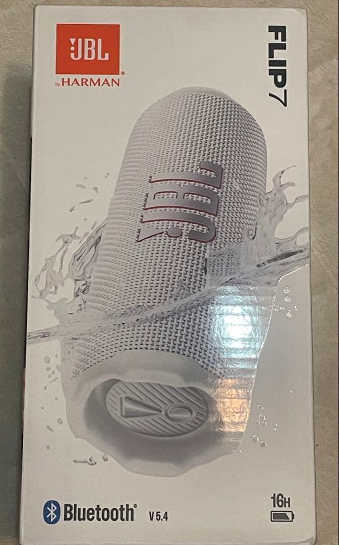 JBL FLIP 7 ホワイト 新品未開封保証明細付き