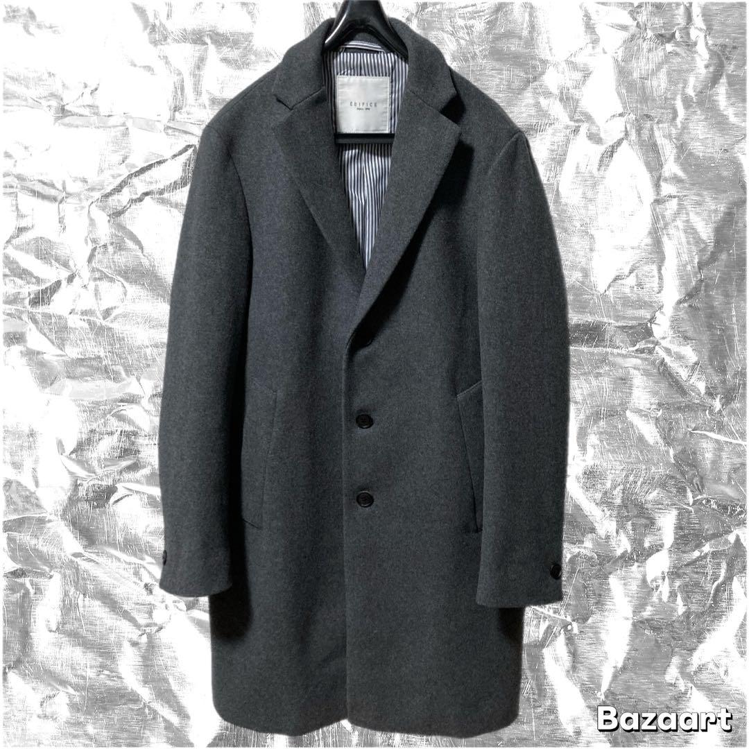 未使用 EDIFICE エディフィス チェスターコートウール ビジネスコート