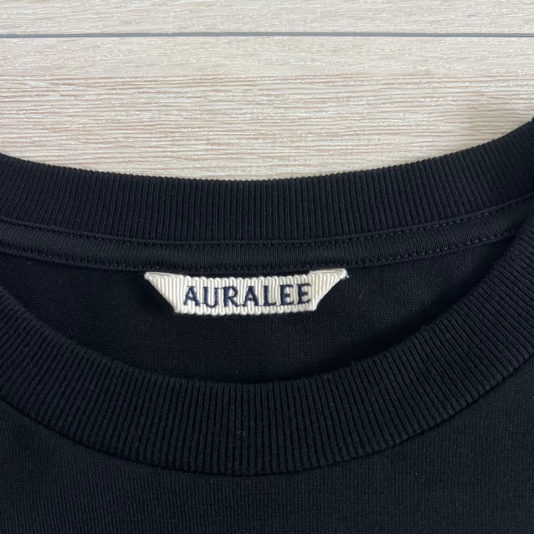 AURALEE　LUSTER PLAITING L/S TEE　ロンT