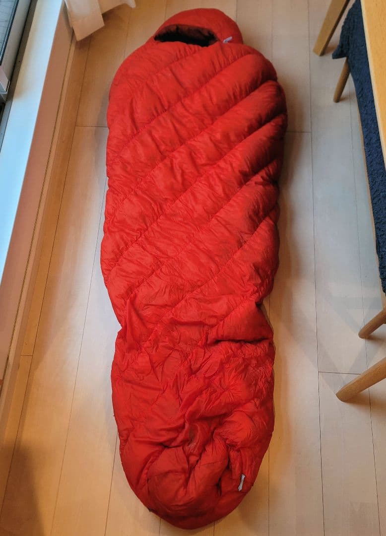 モンベル ダウンハガー 800 #1 シュラフ 寝袋
