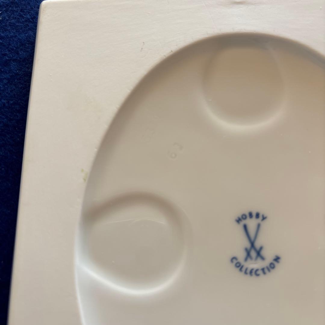 マイセン陶板　絵付け用