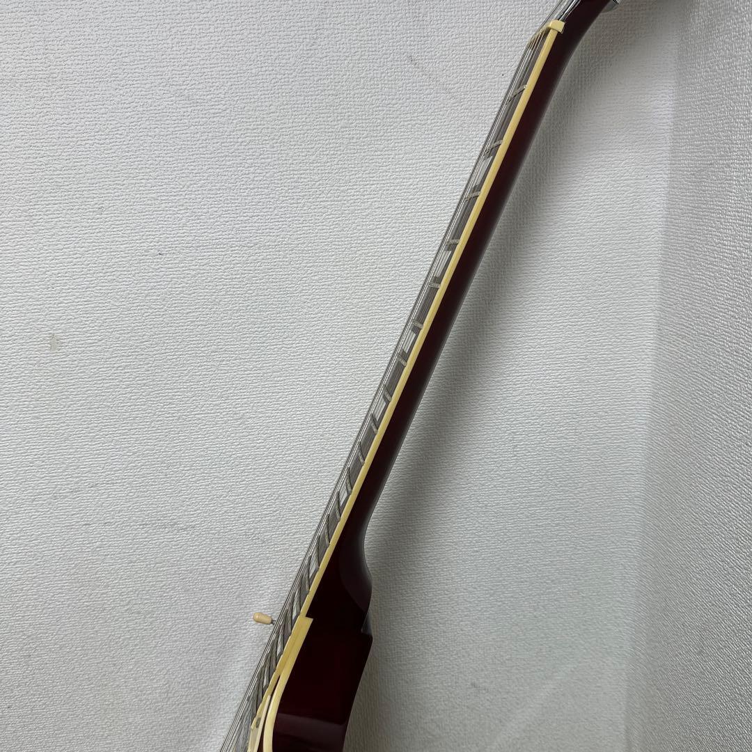 Maison メイソンレスポ―ルタイプ　エレキギター赤美品 ギターケース付き