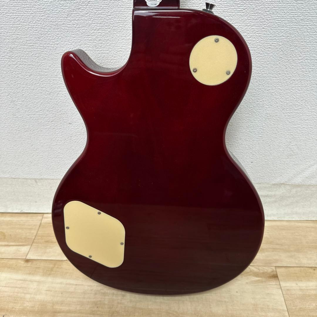 Maison メイソンレスポ―ルタイプ　エレキギター赤美品 ギターケース付き