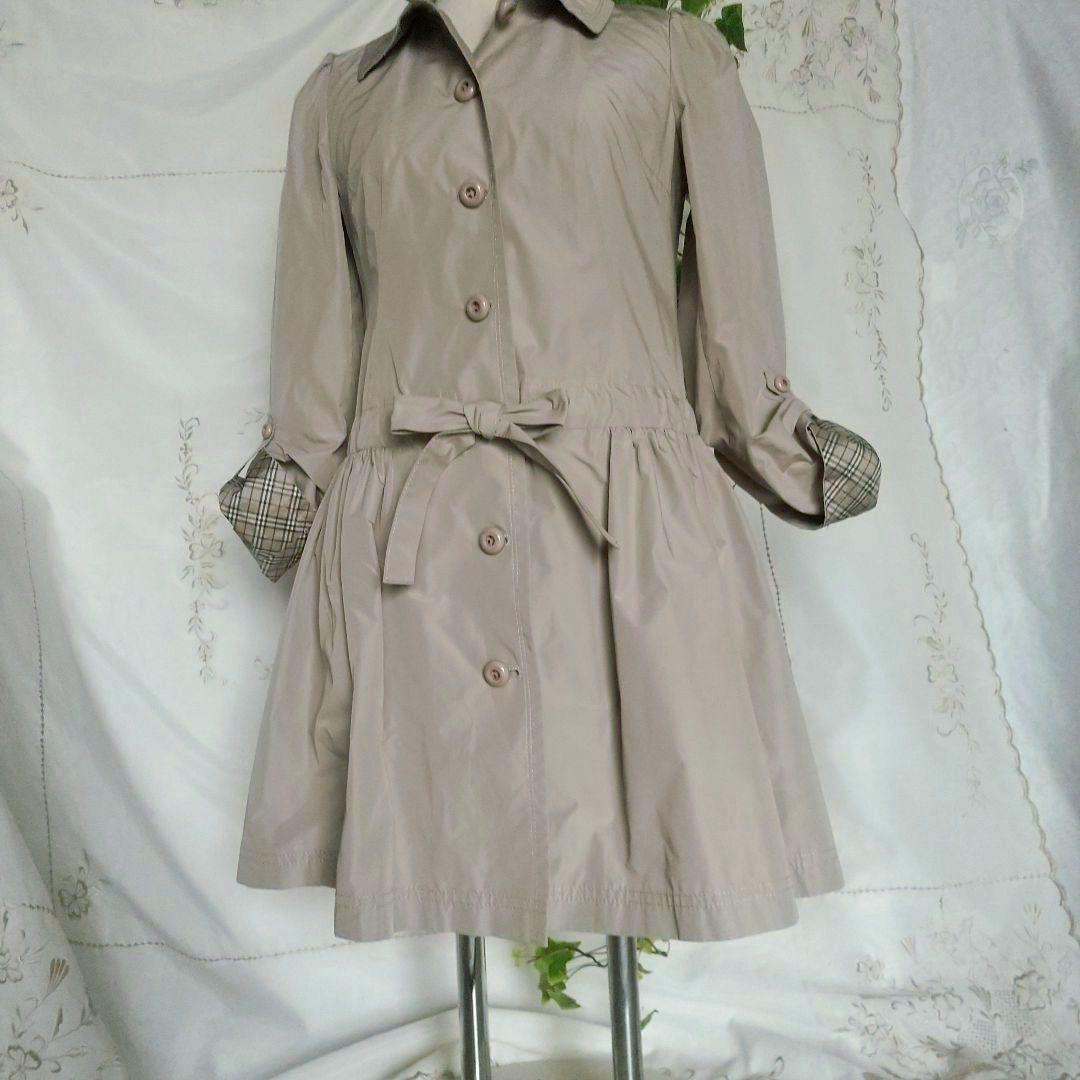 バーバリーブルーレーベル トレンチ レインコート収納ポーチ付き♪