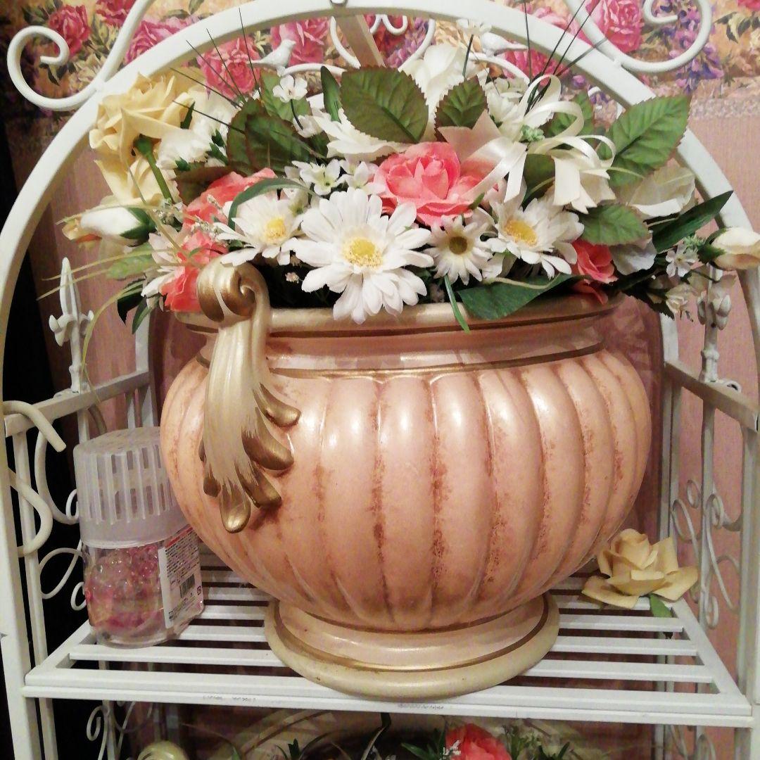 輸入雑貨　大きな鉢カバー　二個セット