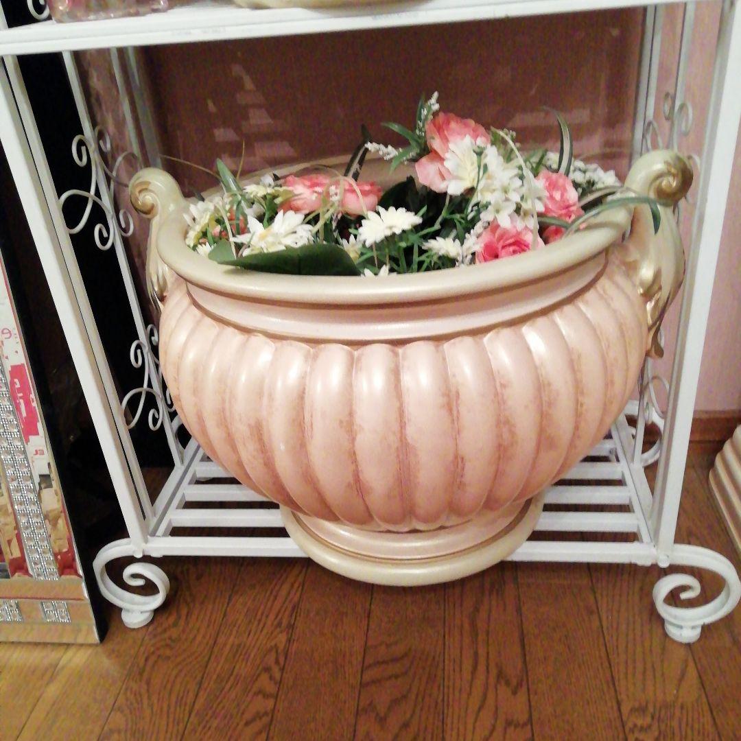 輸入雑貨　大きな鉢カバー　二個セット