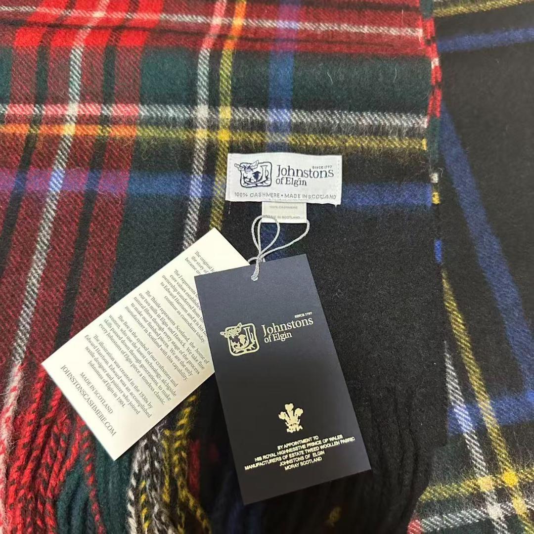 h*i様 Johnstons ジョンストンズ カシミア 大判ストール マフラー