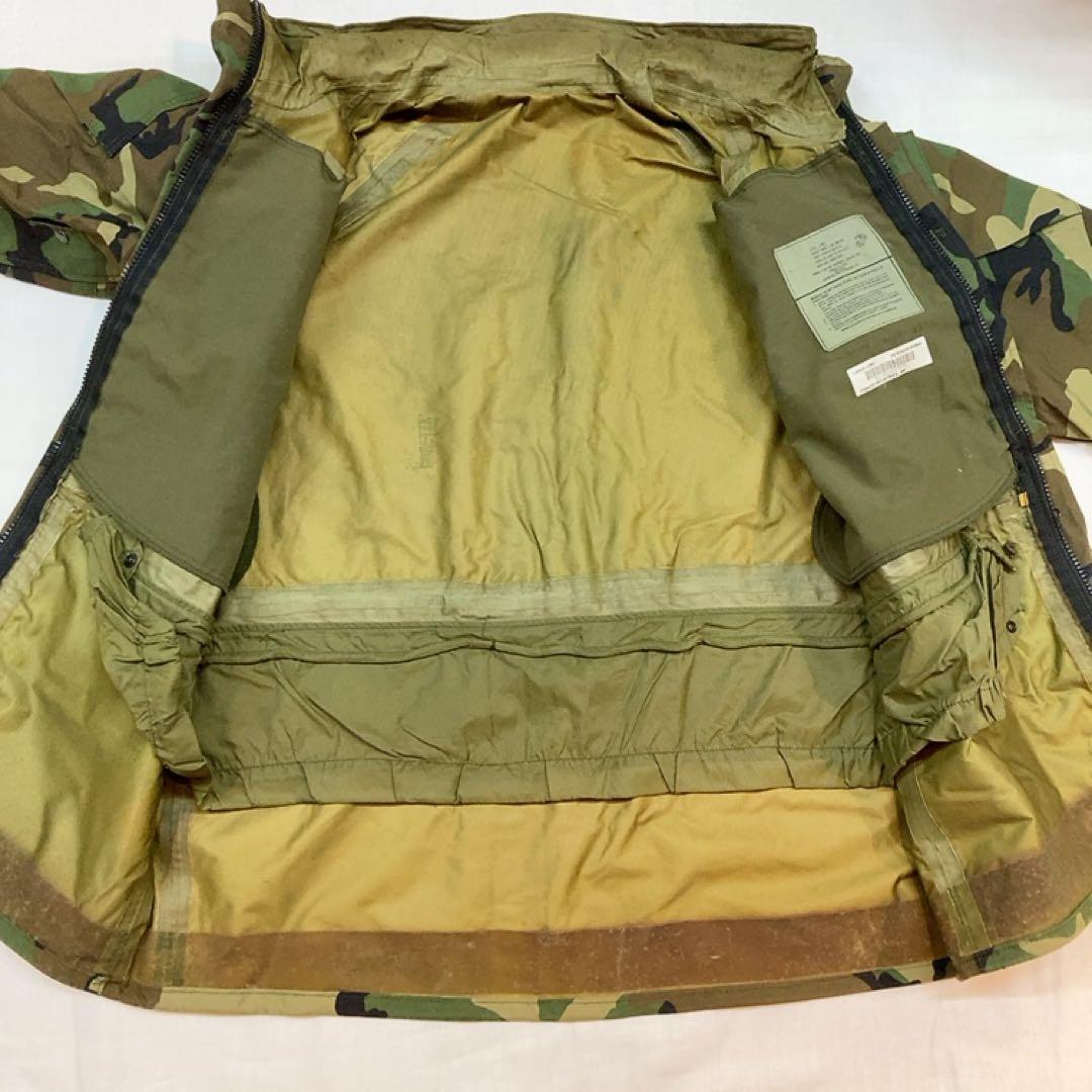 米軍 ECWCS ゴアテックスパーカー L ウッドランドカモ ジャケット