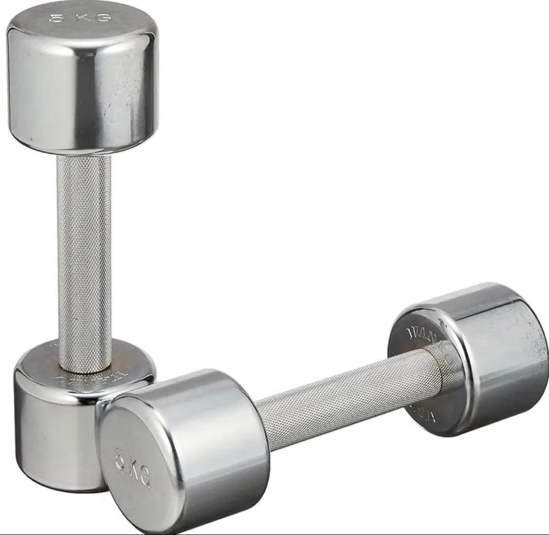 ivanko 9kg クロームダンベル 回転式