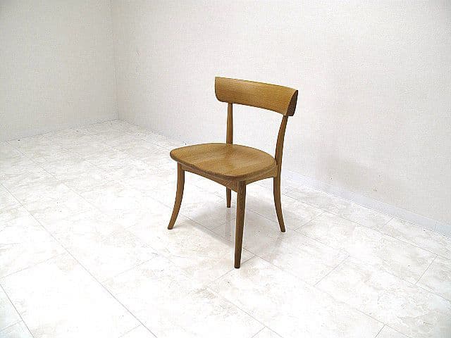 展示品　HIDA　飛騨産業 キツツキ クレセント　チェア　佐々木敏光　8.7万円