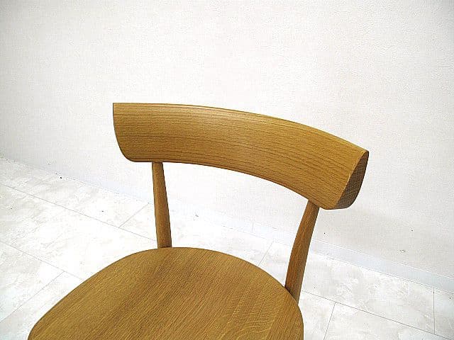 展示品　HIDA　飛騨産業 キツツキ クレセント　チェア　佐々木敏光　8.7万円