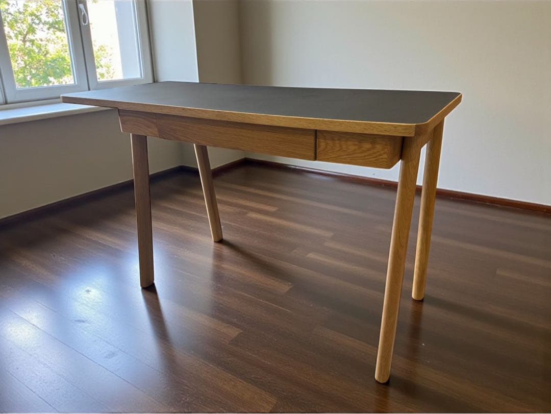 ◯ACTUS アクタス サークルデスク リノリウム テーブル