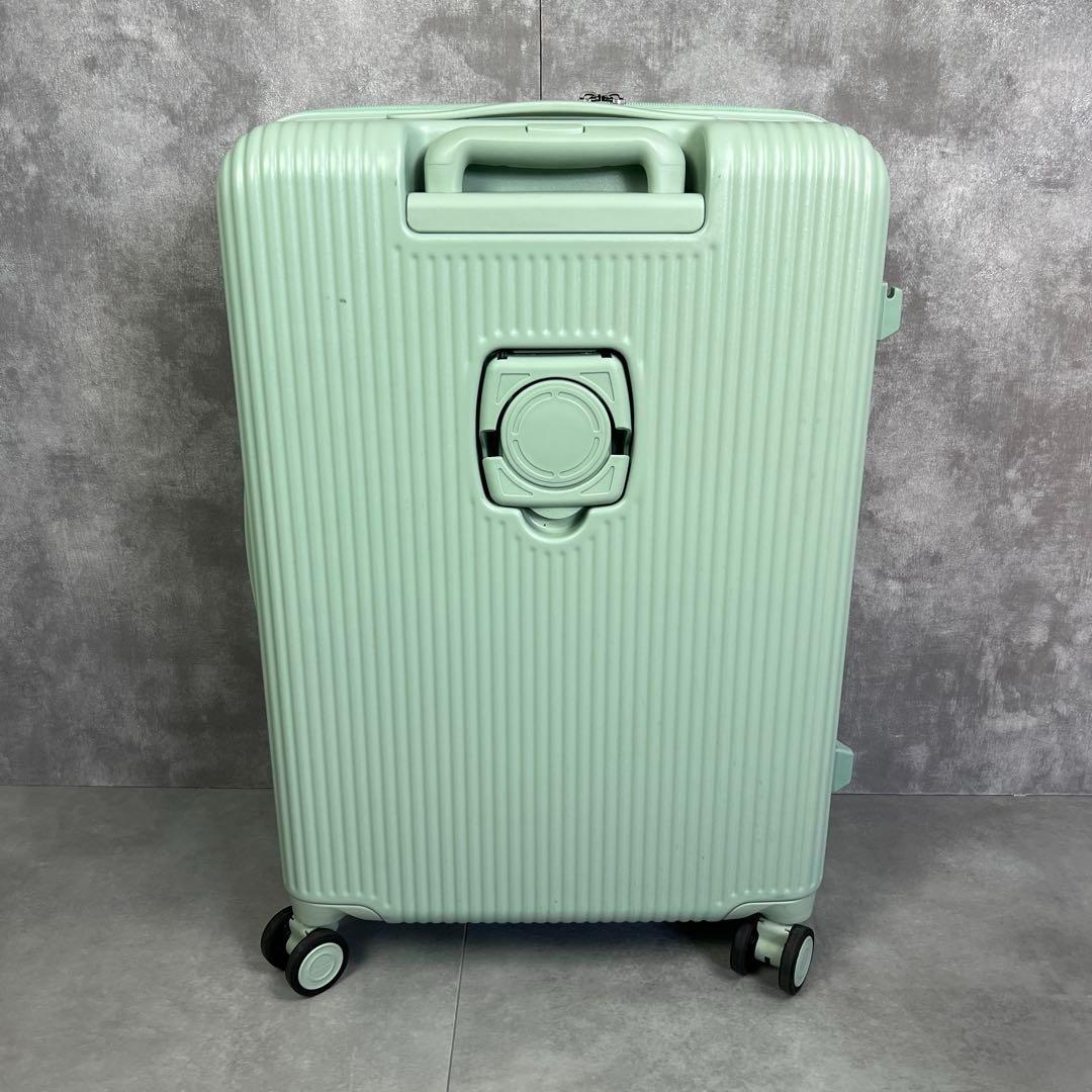 良品　61L　オルティモスーツケース　キャリーバッグ　4輪　フロントオープン