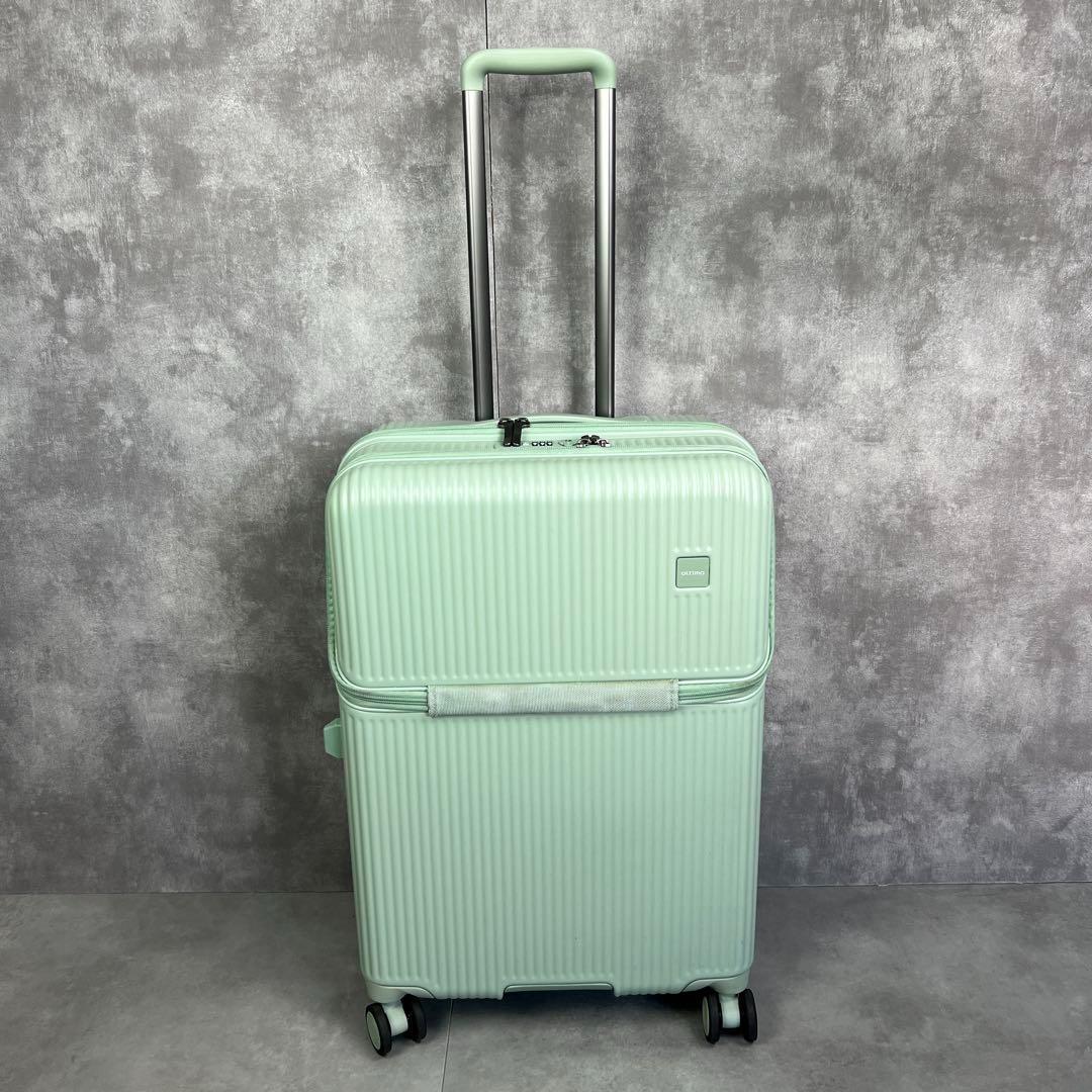 良品　61L　オルティモスーツケース　キャリーバッグ　4輪　フロントオープン