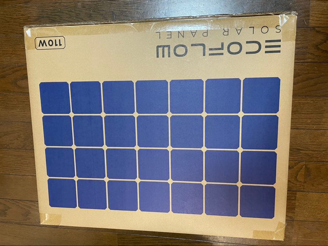 新品　ECOFLOW ソーラーパネル 110W