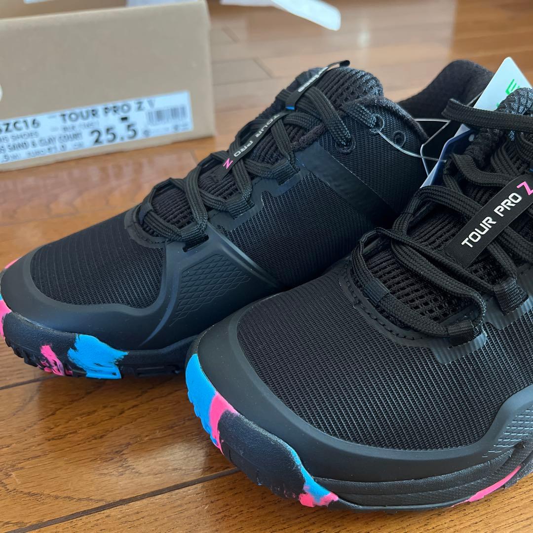 【新品タグ付】Prince Tour Pro ZVテニスシューズ 25.5cm