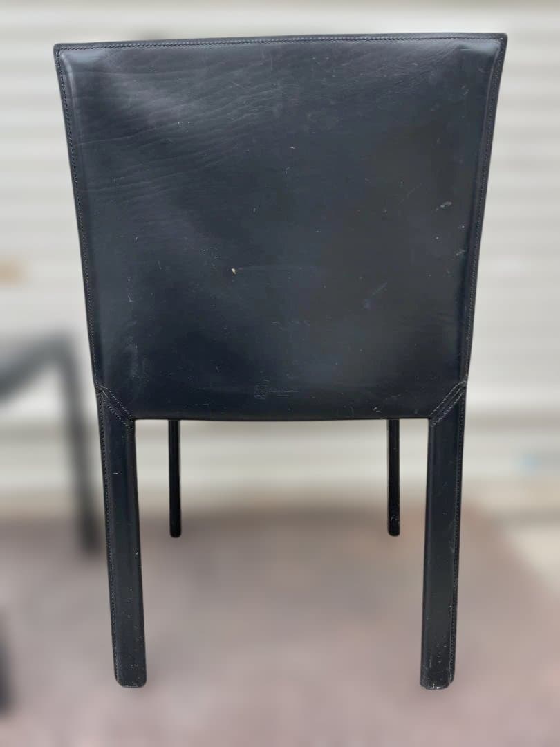 ★ ダイニング チェア エンリコ・ペリッツォーニ 椅子 イタリア レザー