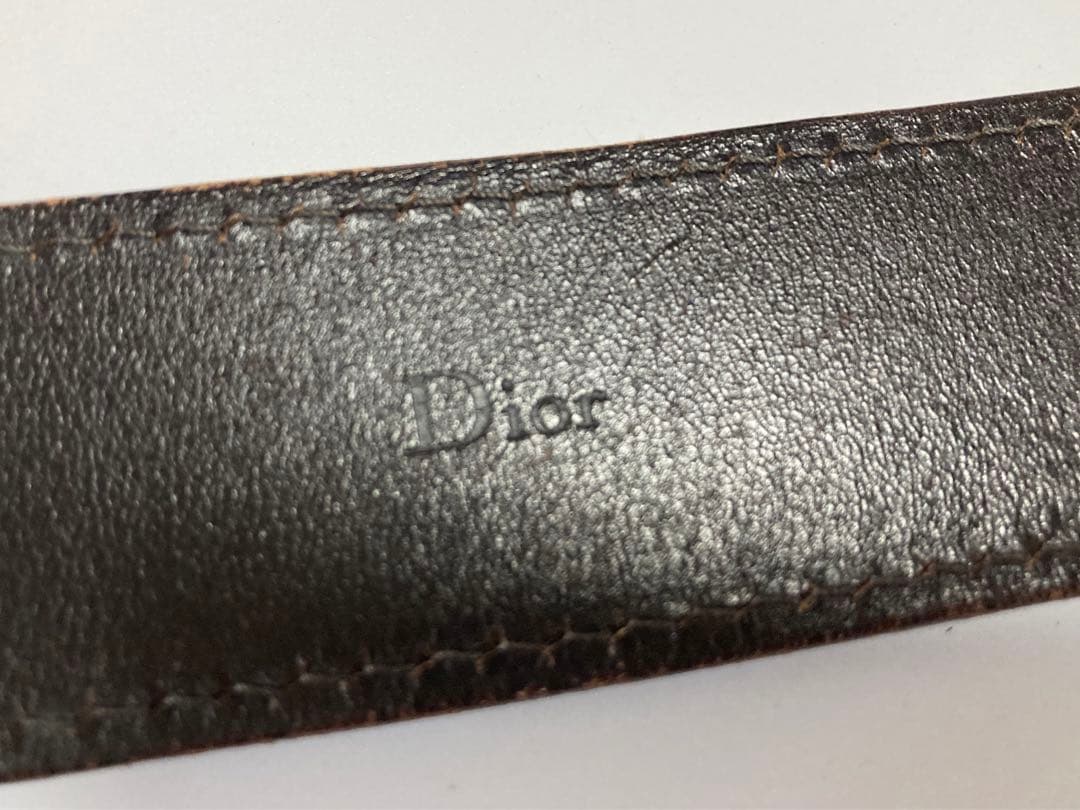 Dior Homme ベルト エディ期 dバックル Hedi Slimane