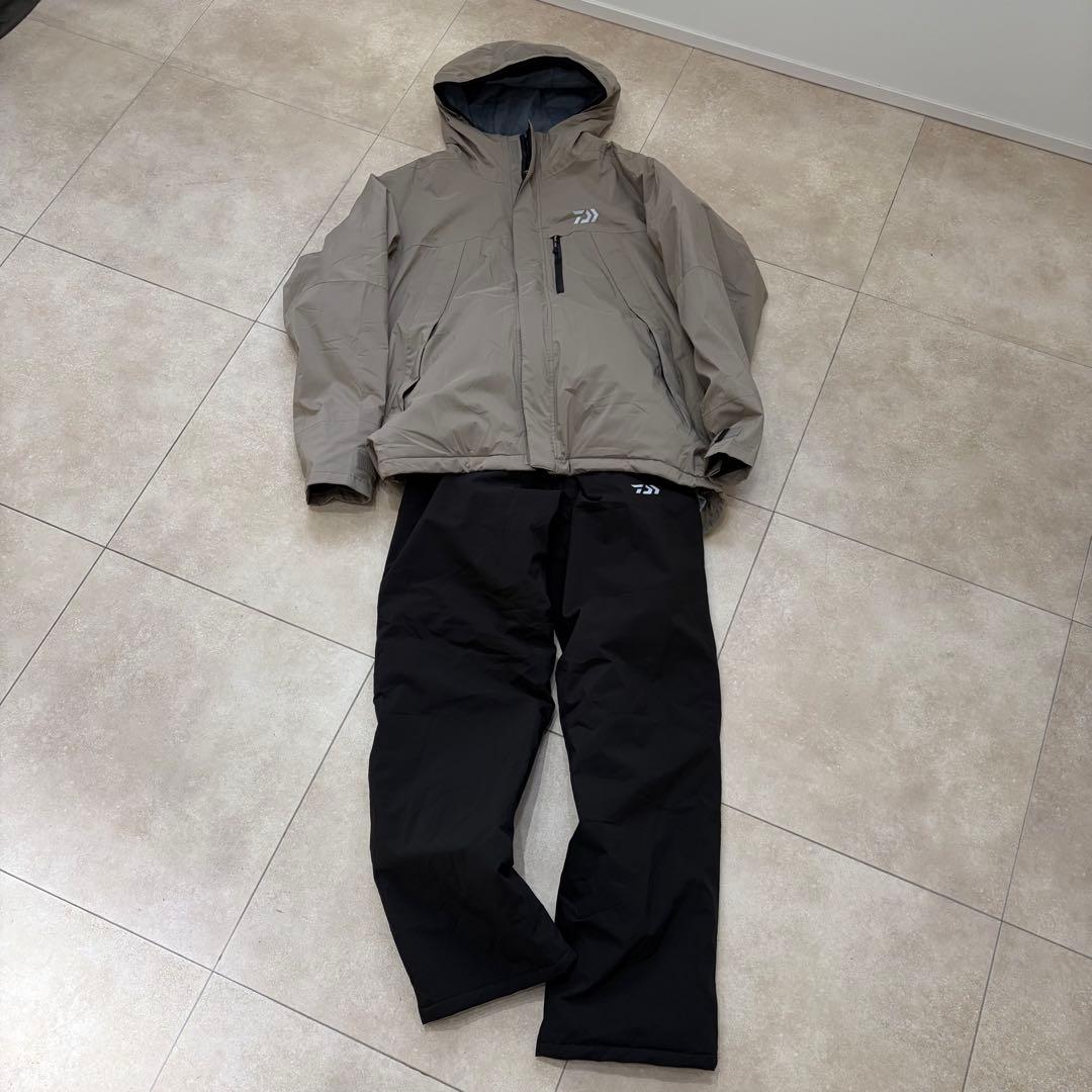 ダイワ レインマックス ウィンタースーツ L DW-3523 透湿防水加工2層