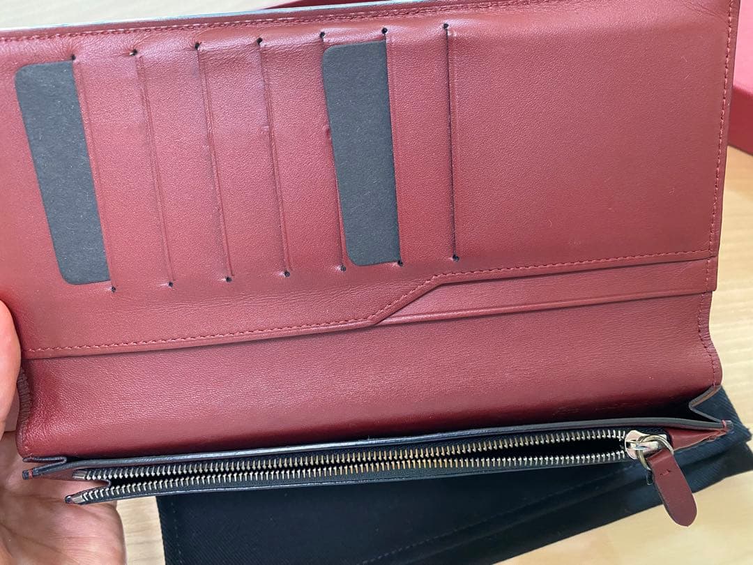 Cartier カルティエ　希少 二つ折り 長財布 ブラック 黒