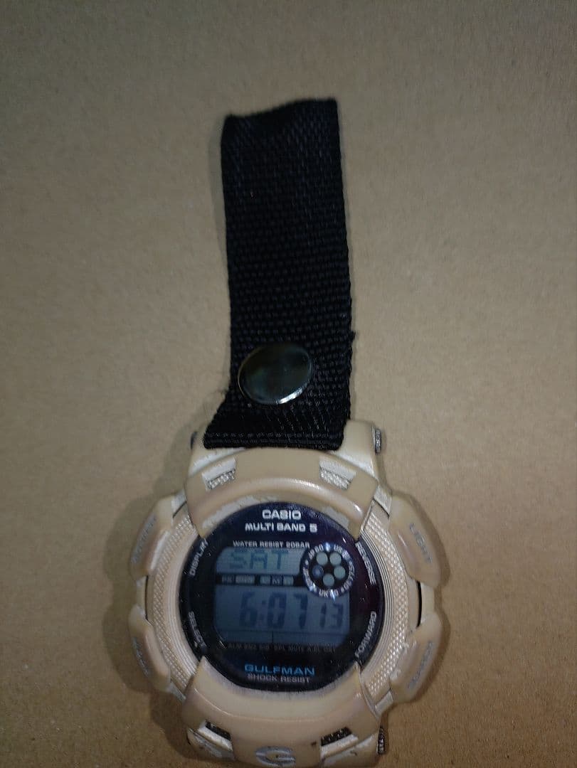 #‼️CASIO‼️GULFMAN デジタル腕時計 Gショック メンズ使用感あり