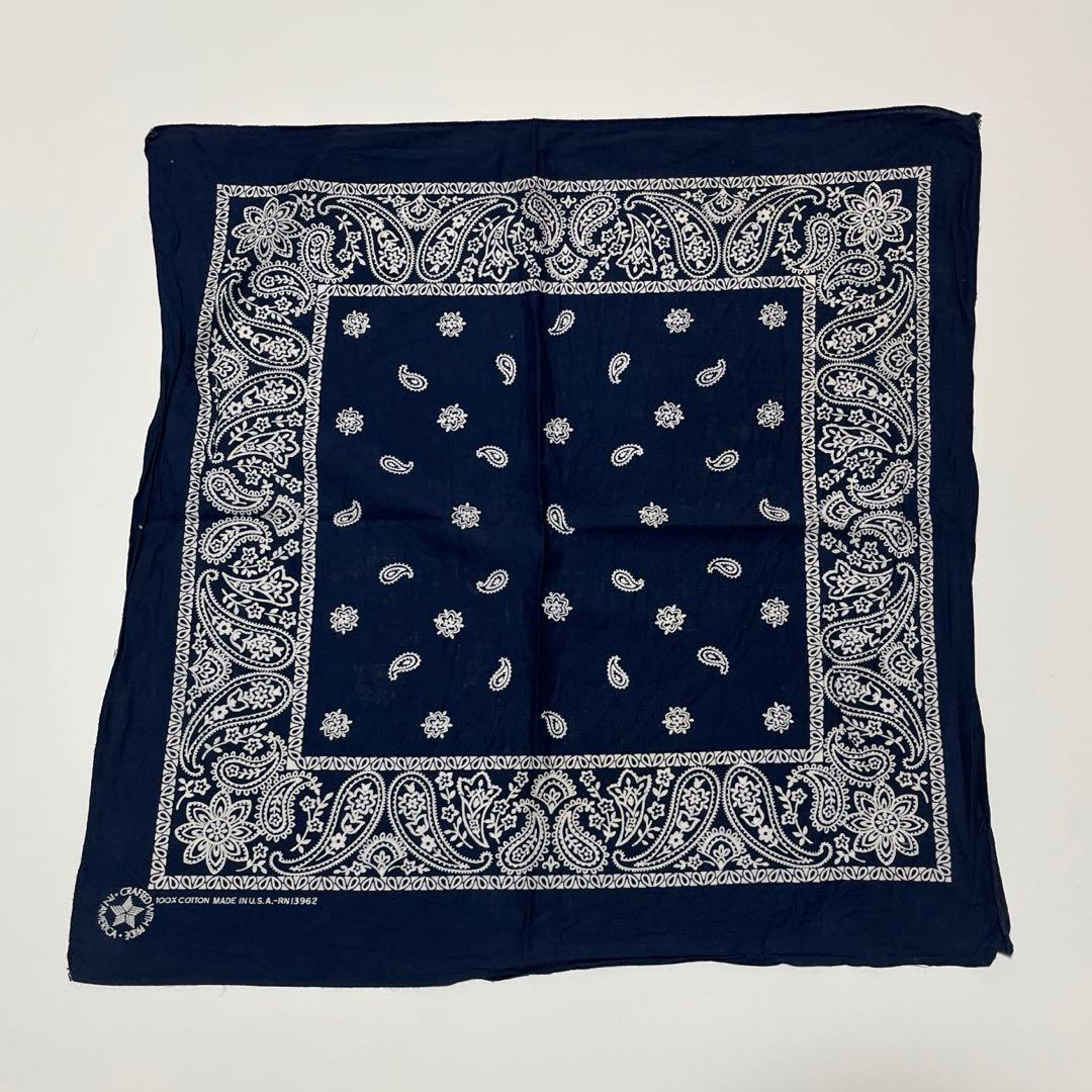 古着　US バンダナ　9枚まとめ売り　ヴィンテージ　ペイズリー　23