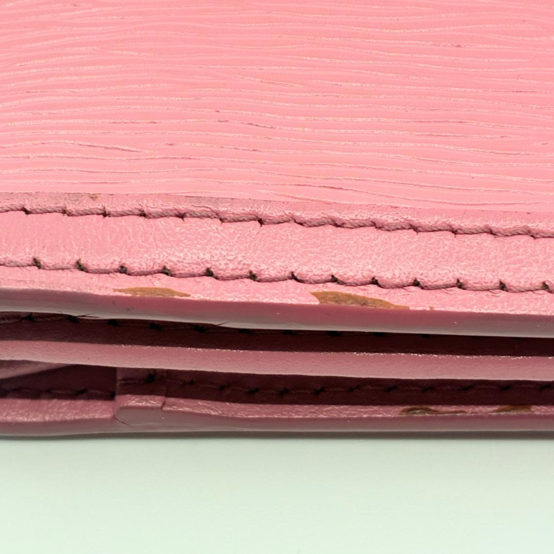 PRADA プラダ サフィアーノ 三つ折り財布 ピンク A1360A3