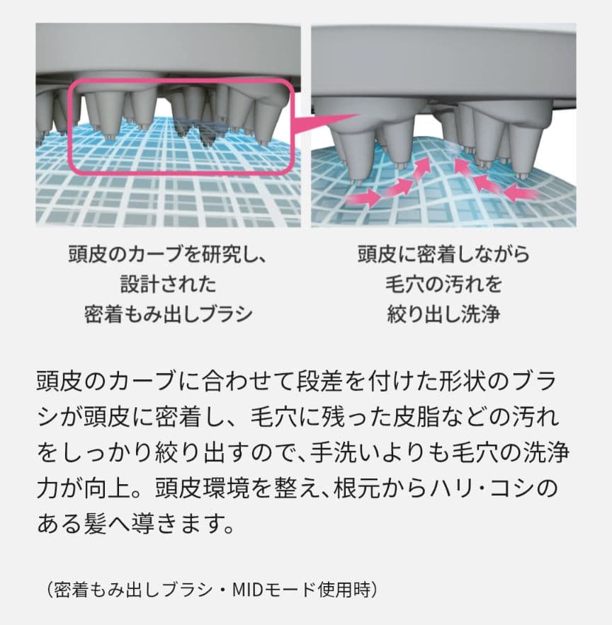 頭皮エステ スパイラル&スライド EH-HE0J