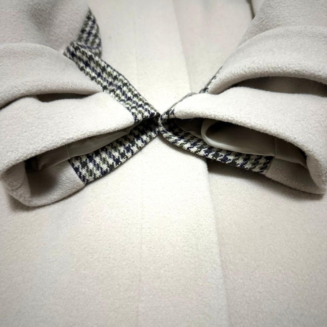 UNITED TOKYOバックチェックフレアコート