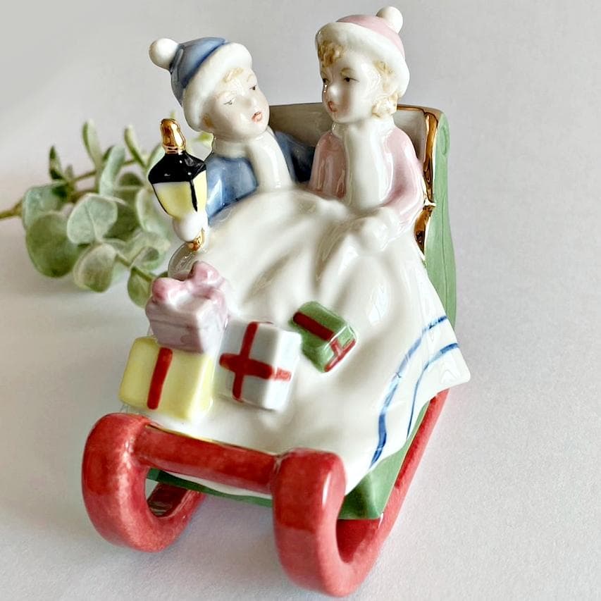 廃盤 ロイヤルコペンハーゲン クララ&ペーター クリスマス フィギュリン