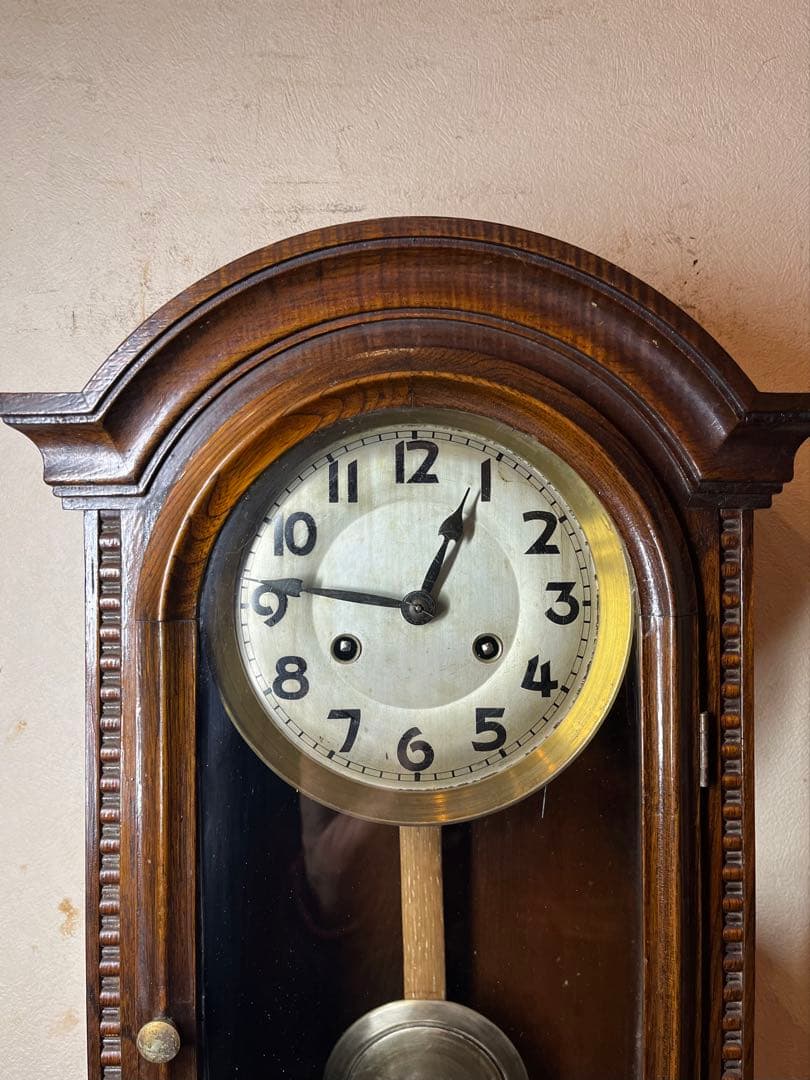 キンツレー　独　柱時計　古時計　振り子　ゼンマイ　アンティーク　レトロ　精工舎