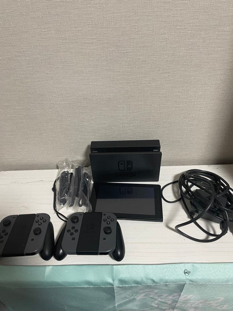 Nintendo Switch 本体Joy-Con4個　ケース　SDカードセット