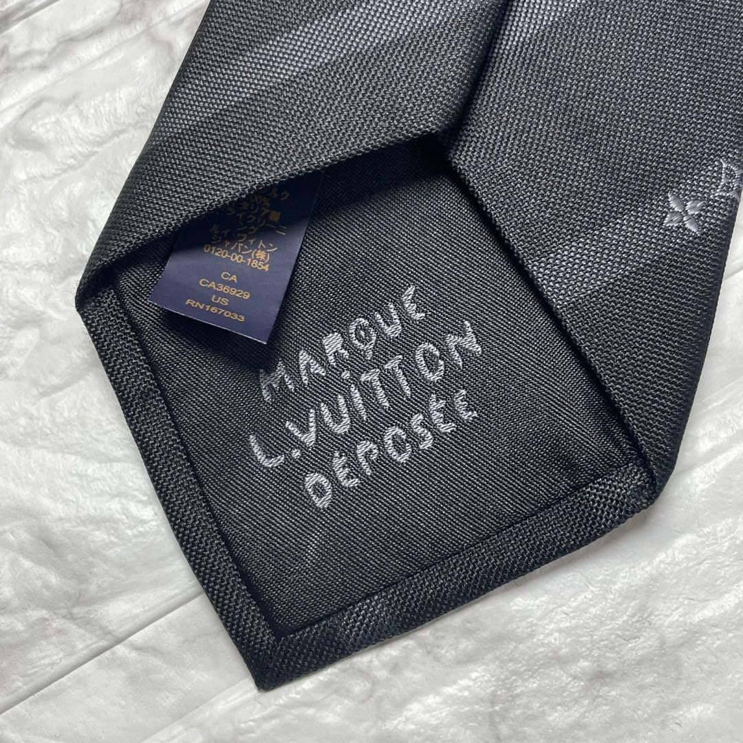 完売モデル　ルイヴィトン　LOUIS VUITTON ネクタイ　モノグラム
