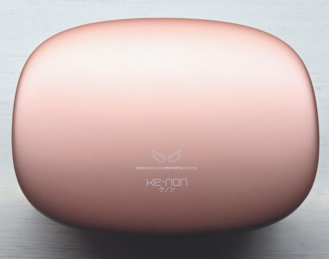 【使用僅少/付属品全付】脱毛器 ケノン 8.4 眉毛脱毛器付 ピンクゴールド