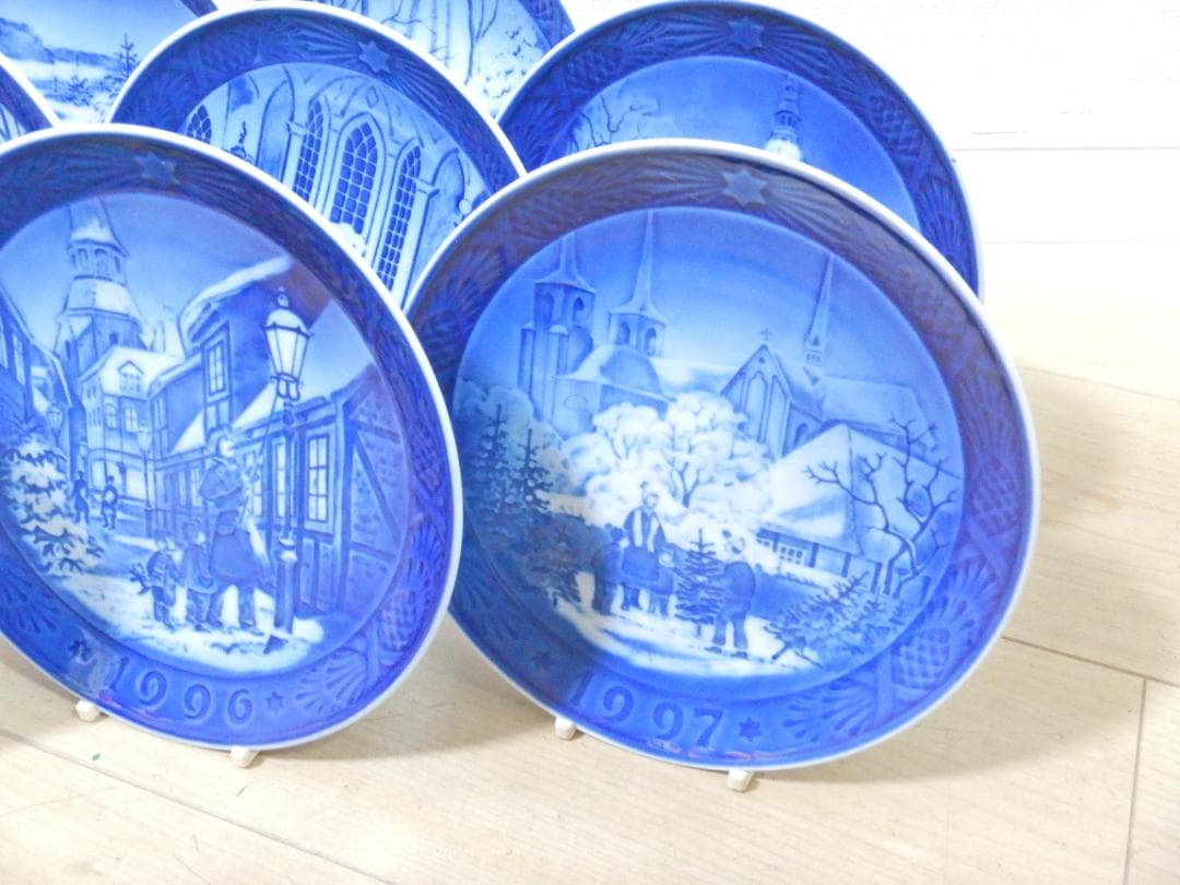 ロイヤルコペンハーゲン イヤープレート 1983年~2007年 計25枚セット