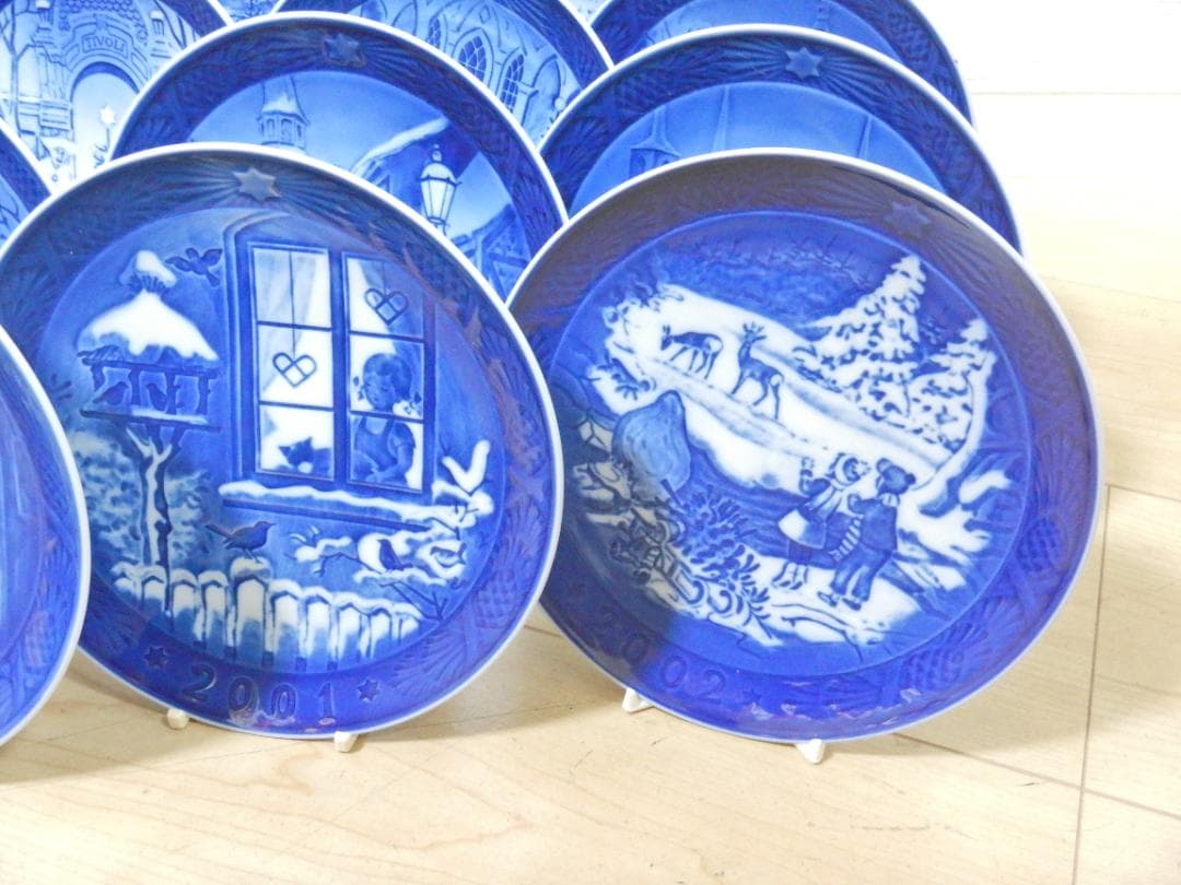 ロイヤルコペンハーゲン イヤープレート 1983年~2007年 計25枚セット