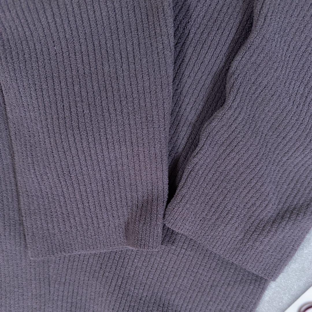 ジェラートピケ エアモコフラワーロゴジャガードミニワンピース　モコレギンスセット